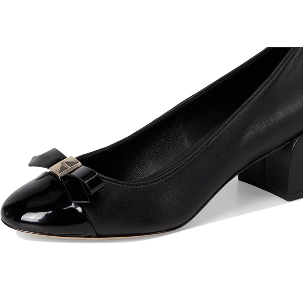 NEW Kate Spade Black Deco Bow Ballet Pumps - Picture 4 of 13